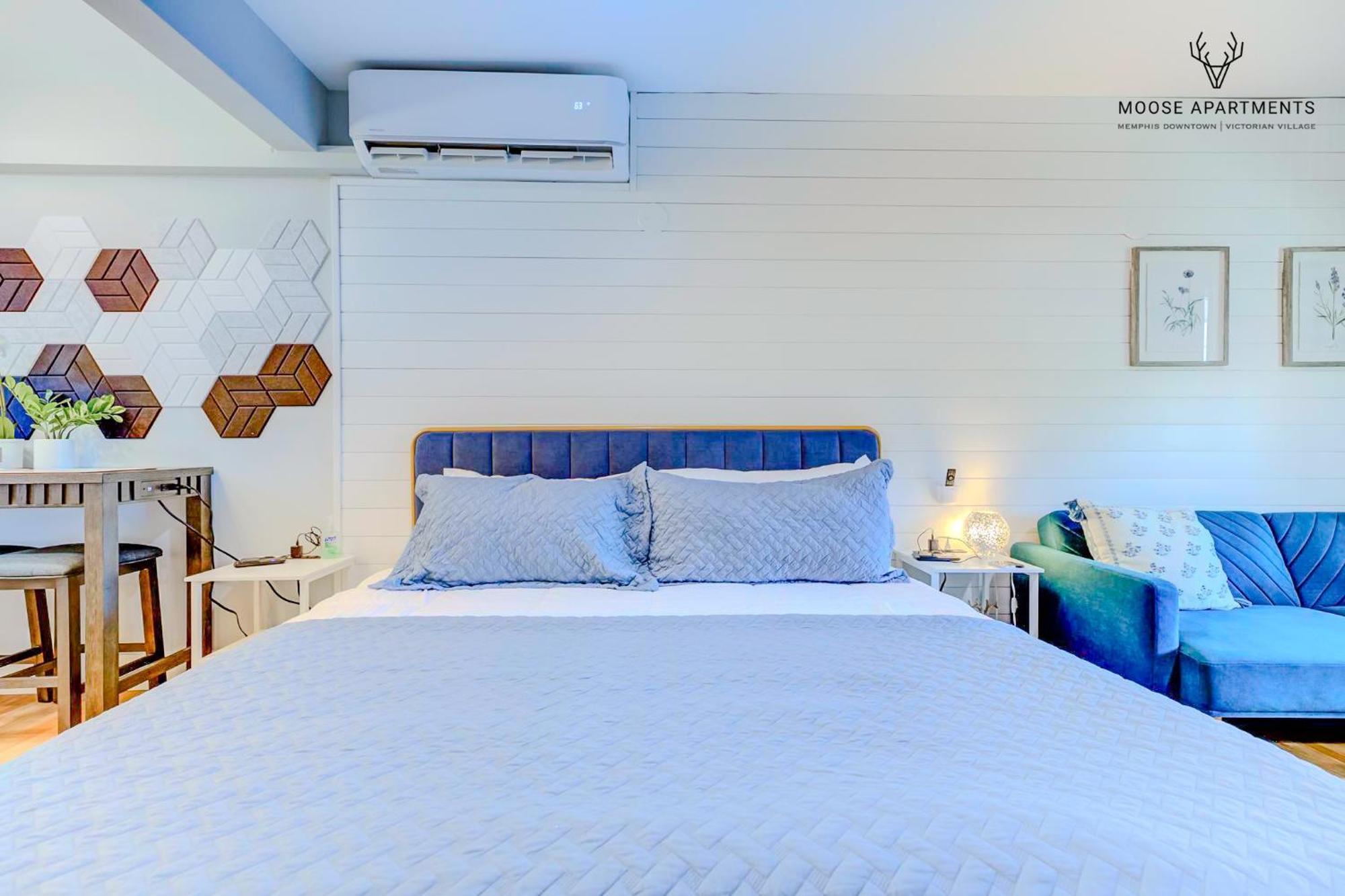 The Moose #8 - Modern Luxe Loft With King Bed & Free Parking & Wifi Apartment Memphis