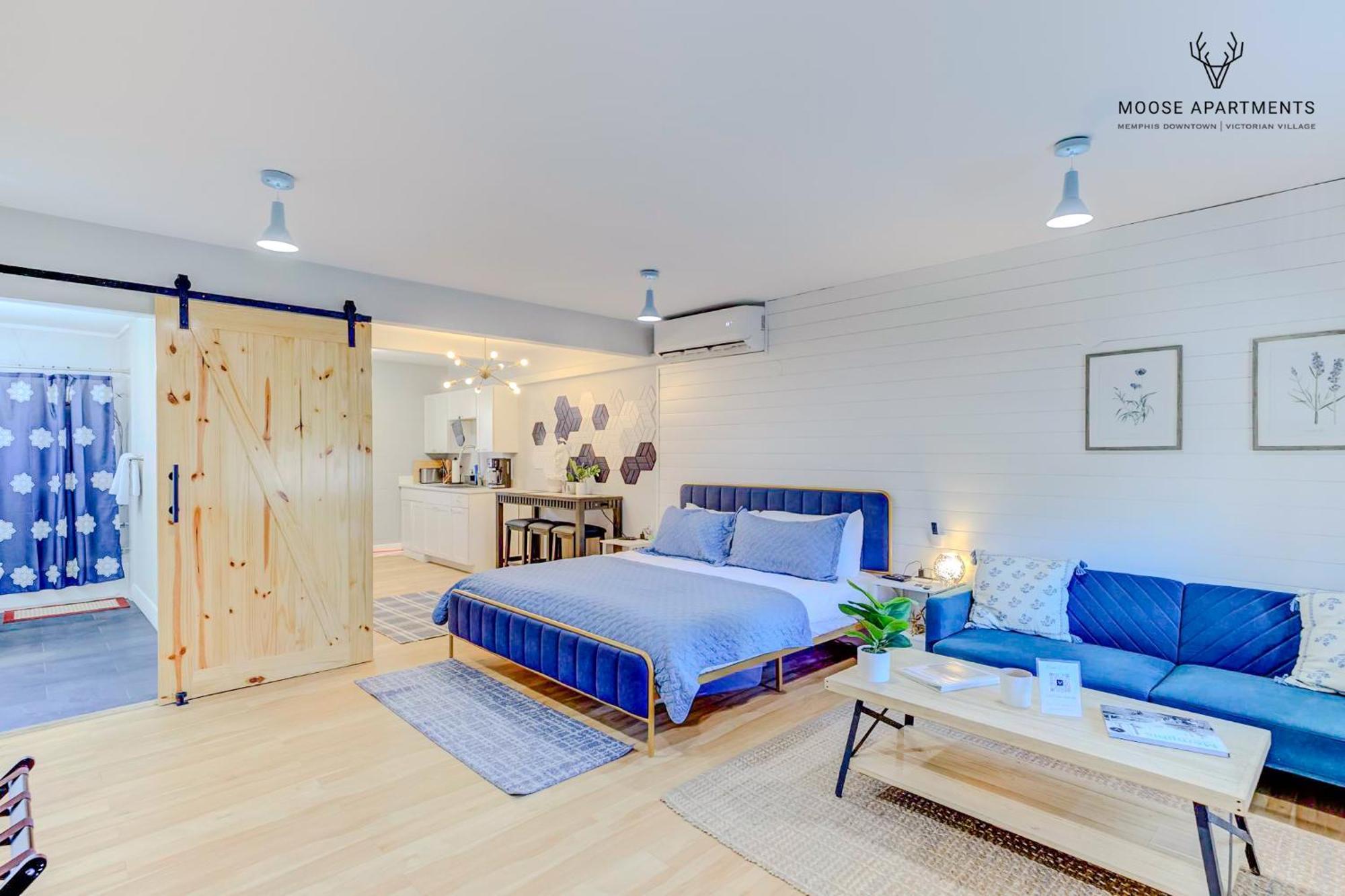 Apartment The Moose #8 - Modern Luxe Loft With King Bed & Free Parking & Wifi